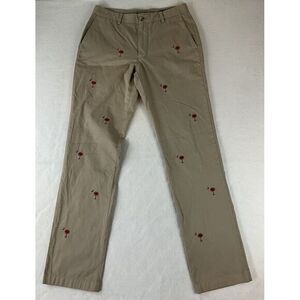 Vineyard Vines Palm Tree & Moon Embroidery‎ AOP Breaker Men's Pants 30x34